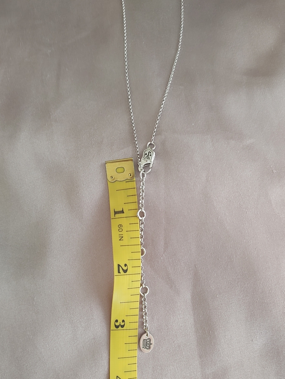 Vintage Juicy Couture Letter M Necklace - Picture 3 of 4
